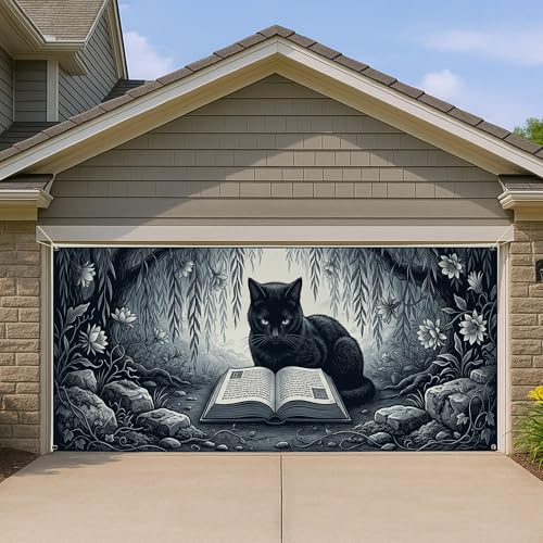 Décoration florale de garage avec motif animal pour sublimer votre jardin au printemps