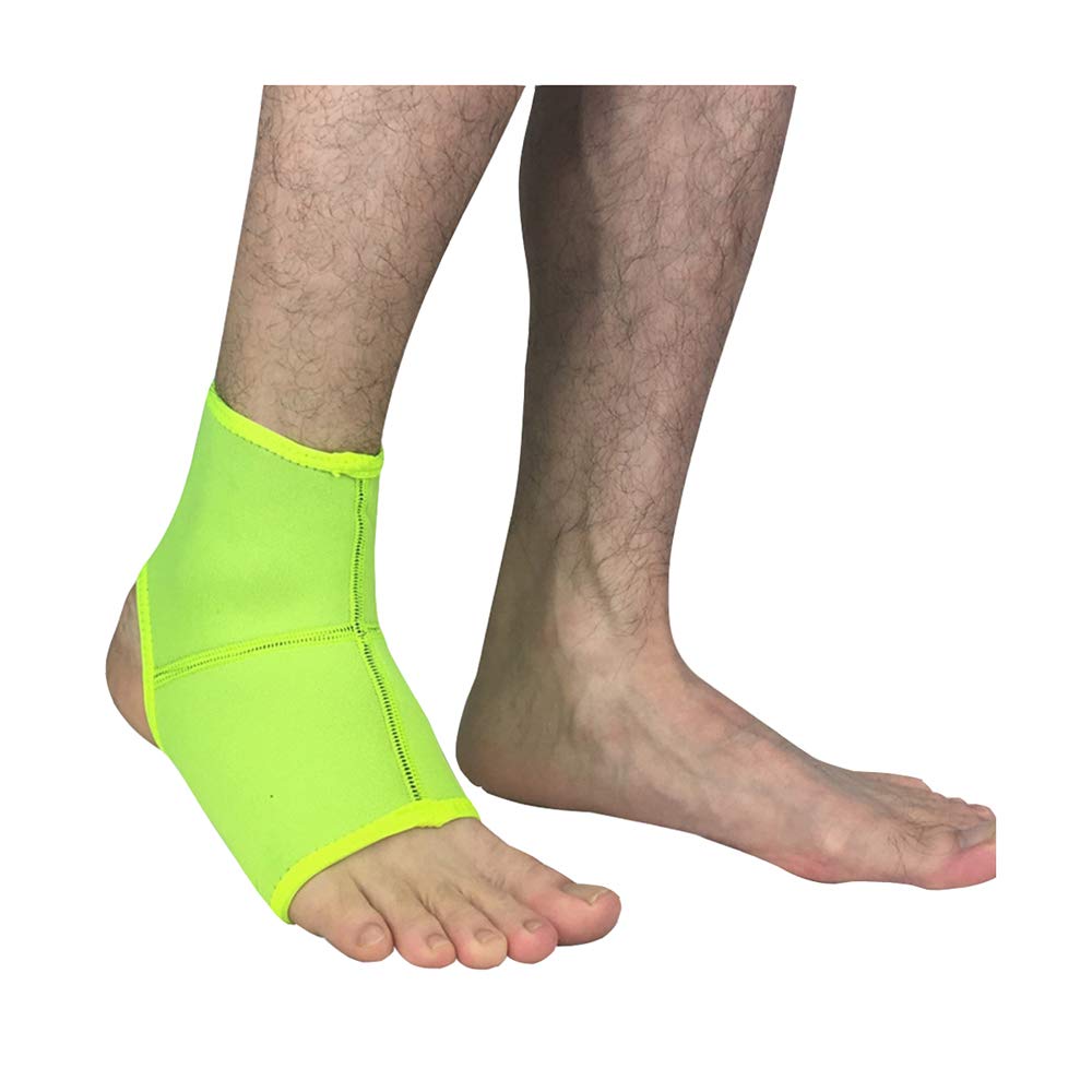 BaronHong Bandaż podtrzymujący kostkę unisex elastyczna opaska kompresyjna do uprawiania sportu (zielona, XL)