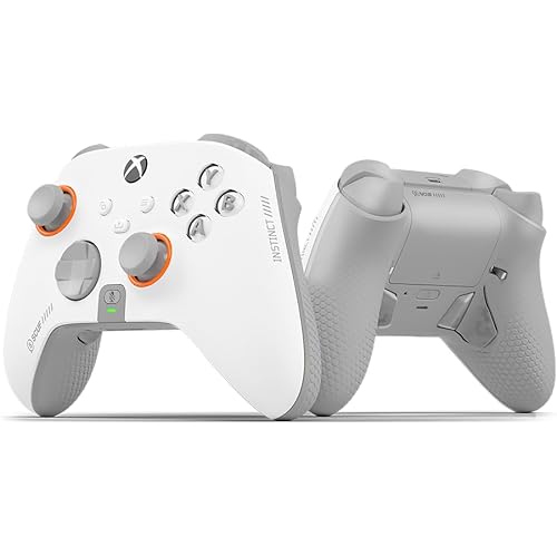 SCUF Instinct Pro Performance Series Wireless Xbox Controller — Remappable Back Paddles — Instant Triggers — Xbox Series X|S, Xbox One, PC and Mobile — White