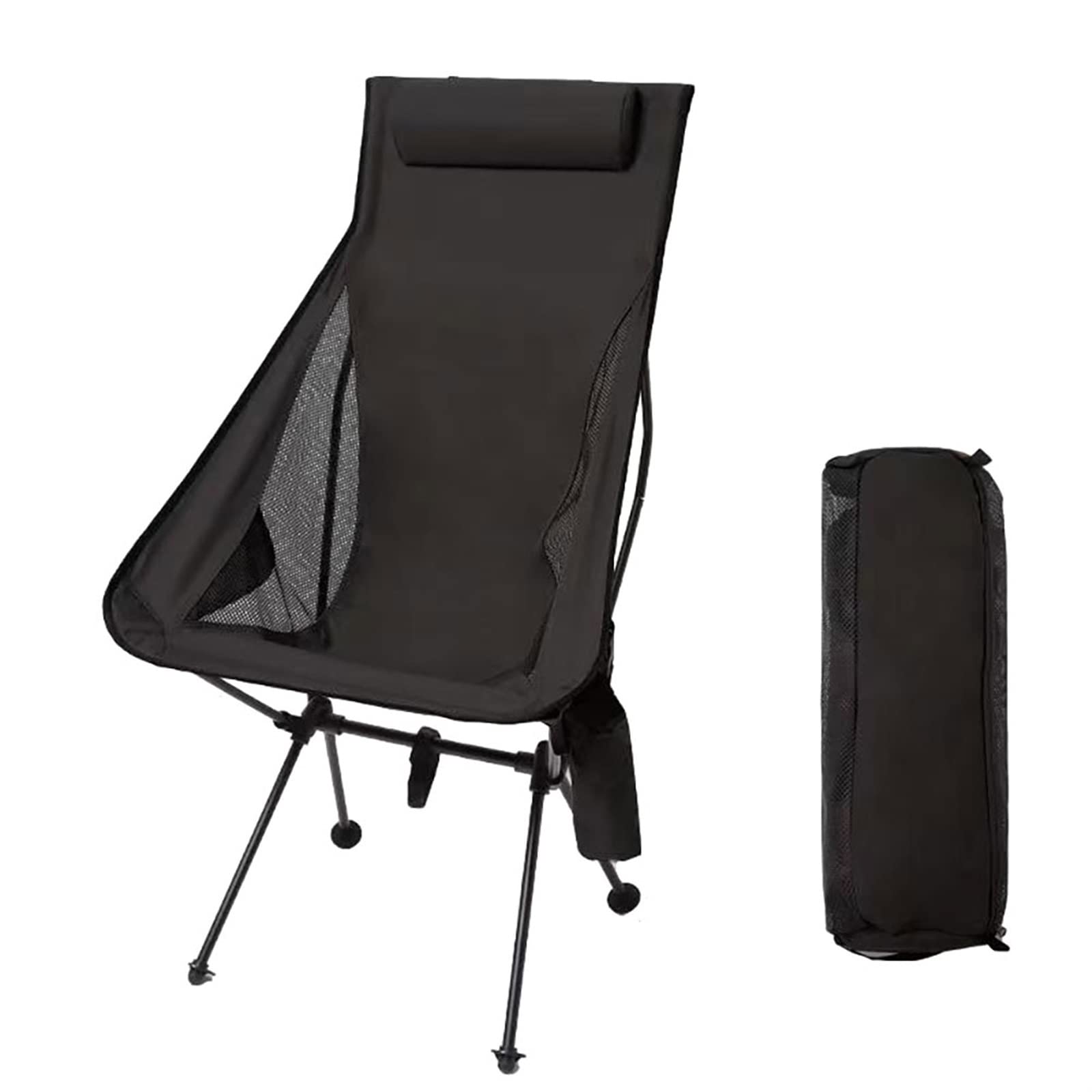 Chaise pliable lune ultra-légère et compacte pour le plein air et la plage