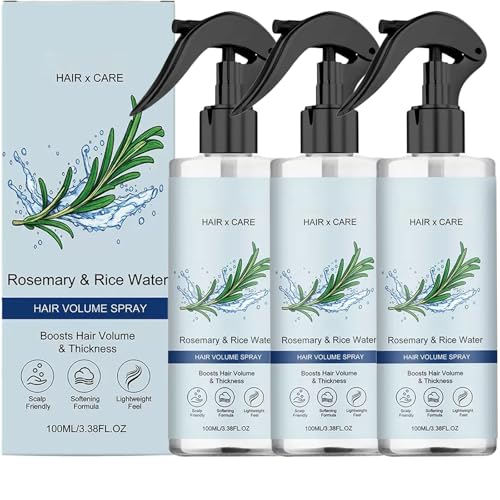Spray à l'eau de romarin pour croissance des cheveux au quotidien après la douche matinale