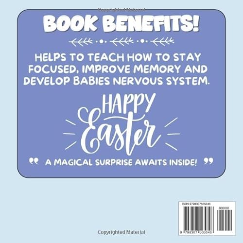 image for Easter Gifts For Baby Boy Girl 3-6 Months: My First Easter, High Contr