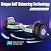 LIEAGLE Hoverboard for Adults, 8.5'' Two Wheel All Terrain Off Road Hover Board with Bluetooth Speaker, Self Balancing Scooter with Flashing LED Lights