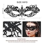 MYMENU Masquerade Mask for Women Venetian Lace Eye Masks For Party Prom Ball Costume Mardi Gras Party Supply - Image 2
