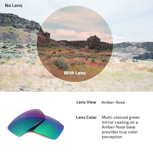 Image of Fuse Lenses Non-Polarized Replacement Lenses For Oakley Fuel Cell | Non-Polarized Lenses | UV400 Protection | Impact-resistant polycarbonate | Scratch-resistant coating