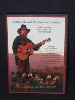 DVD A Musical and Visual Ride thru the Wild West Featuring: David John and The Comstock Cowboys DVD Book