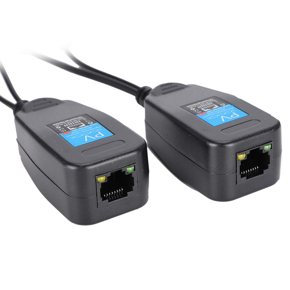 Ciciglow BNC Video Power Balun - 1 Pair For CCTV, HD-CVI/TVI/AHD Signals, Up To 450m Transmission