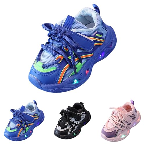Light Up Toddler Boys Girls Shoes Flashing Lightweight Tennis Walking Sneakers Shoe for Girls Size 5 Big Girls2