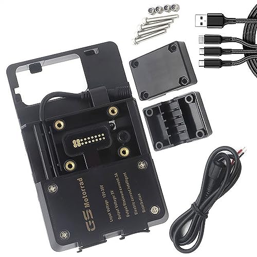 Support téléphone moto 12mm pour guidon de navigation BMW R1200GS ADV