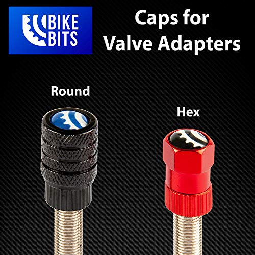 Bike Bits Presta Valve Adapter Convert Presta To