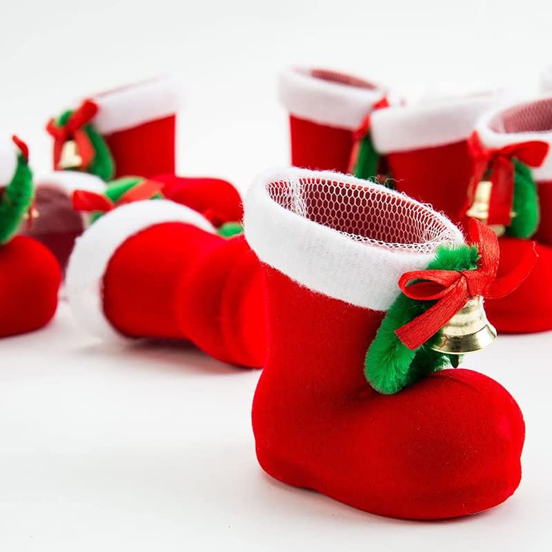 Amazon | karonpeln 靴下 クリスマス お菓子 ブーツ サンタ 靴