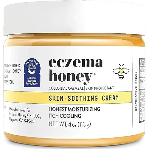 ECZEMA HONEY Original Skin-Soothing Cream for Dry Itchy Skin (4 Oz)