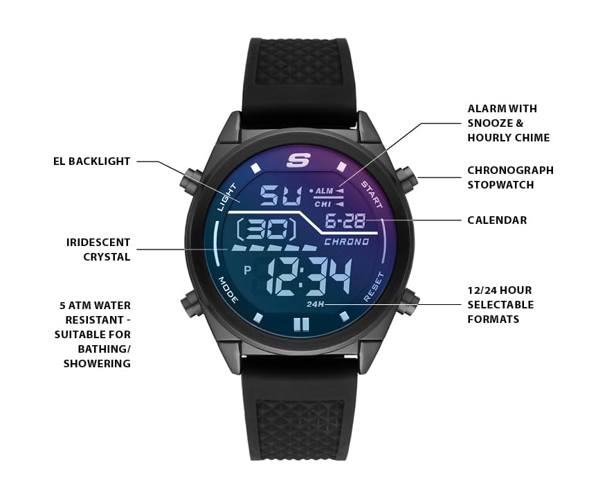 Image of Skechers Kentwood Black Watch SR5142