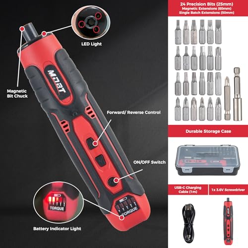 3.6V Cordless Impact Screwdriver Gun