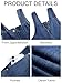 Cicy Bell Womens Casual Denim Bib Overalls Wide Leg Sleeveless Zipper Loose Jean Pants Jumpsuits with Pockets