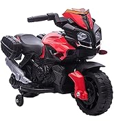 Baroni Toys Moto électrique Honda Enfants 1-4 Ans CRF450, Tricycle