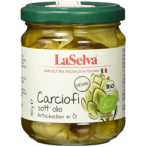 LaSelva Carciofi sott´olio - Bio Artischockenviertel in Öl, 180g Cover