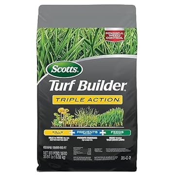 scotts turf builder triple action lawn fertilizer
