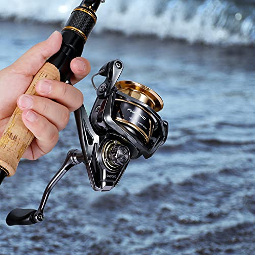 image for PLUSINNO GG Spinning Reel, High Speed Fishing Reels with 5.1:1 - 5.7:1