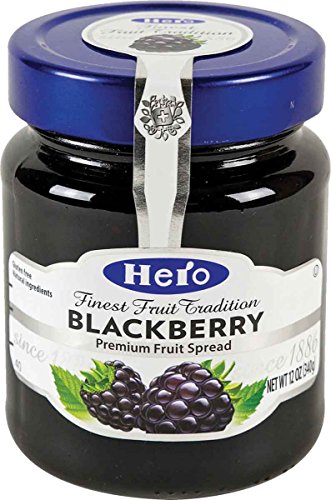 Hero Blackberry Fruit Spread, 12 Ounce
