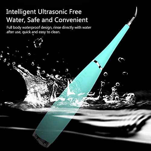 KKmoon Limpador de dente removedor de tártaro Ferramenta elétrica para limpeza de manchas de dente c