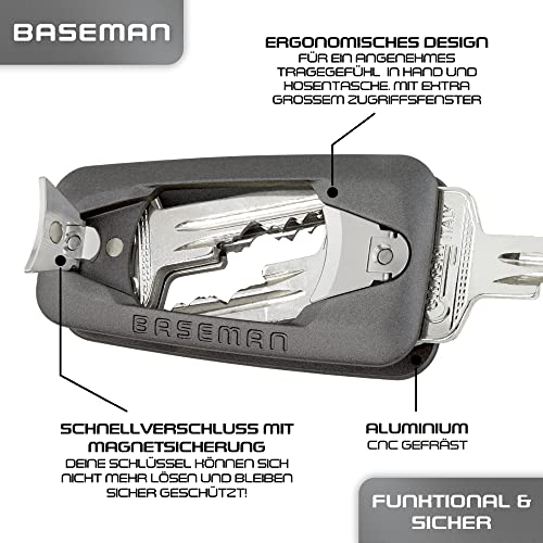 Baseman Key Organizer Praktischer Schlüssel Organizer für Ordnung