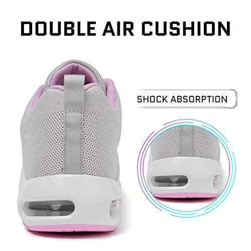 Image of Mishansha Womens Sneakers Air Cushion Running Tennis Shoes Women Lightweight Arch Support Walking Shoes