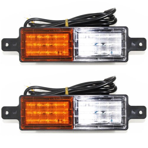 TingAo ABS Universal Front Indicator Park Led Bull Bar Light Ear Truck Yacht Trailer