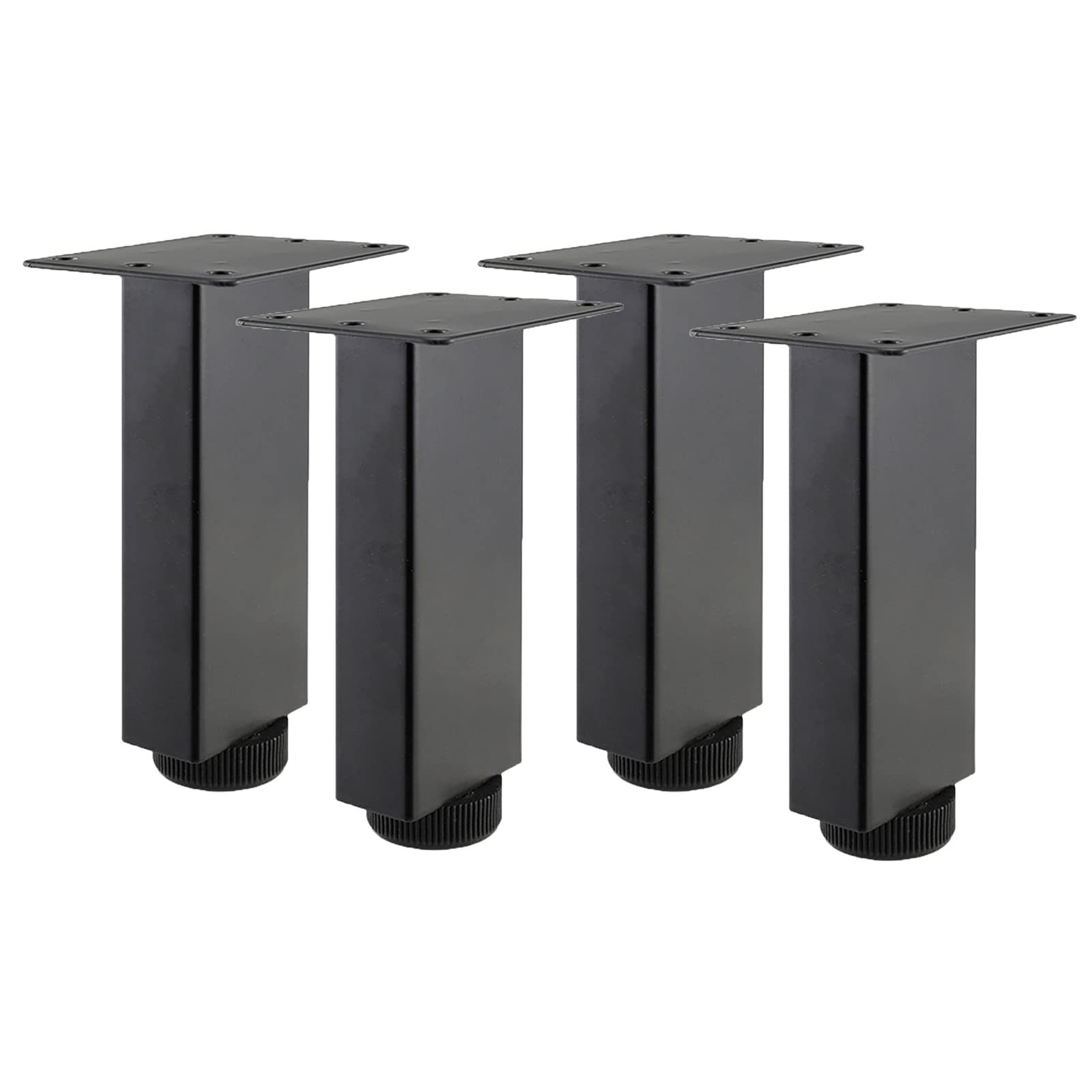 Patas de muebles ajustables de metal: elevadores de repuesto para patas de sofá y mesa
