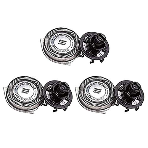 Preisvergleich Produktbild Brownrolly 3 STÜCKE Elektrorasiererkopf Ersatzteile für Philips Universalköpfe Kompatibel Mit RQ32 RQ310 RQ320 RQ330 331RQ350 RQ360 RQ370