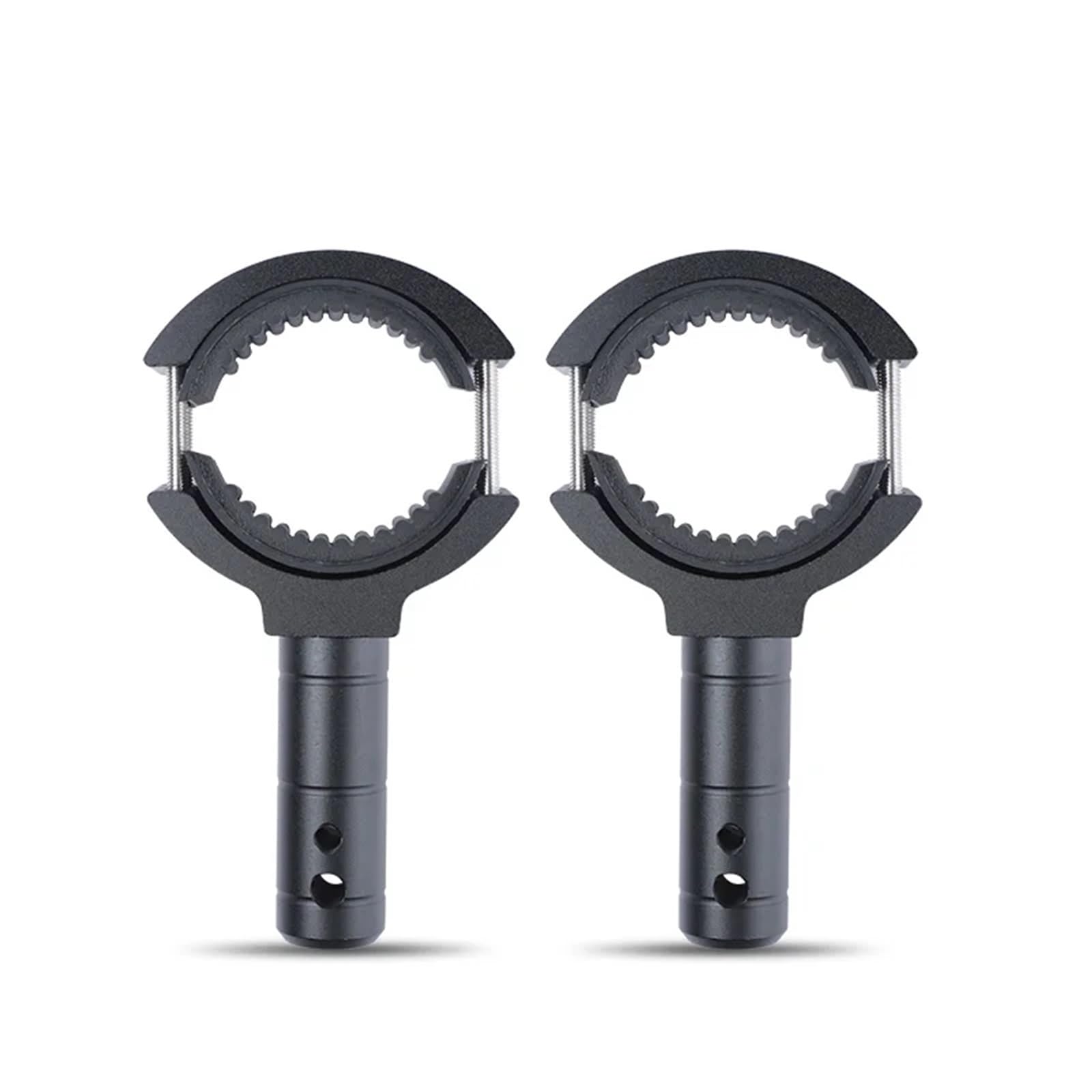 Rack Roll Cage Fit for M6 Fit for M8 Adjustable 36mm-60mm Fork General Modified Motorcycle Lamp Holder Headlight Mount Bracket(2 pcs)