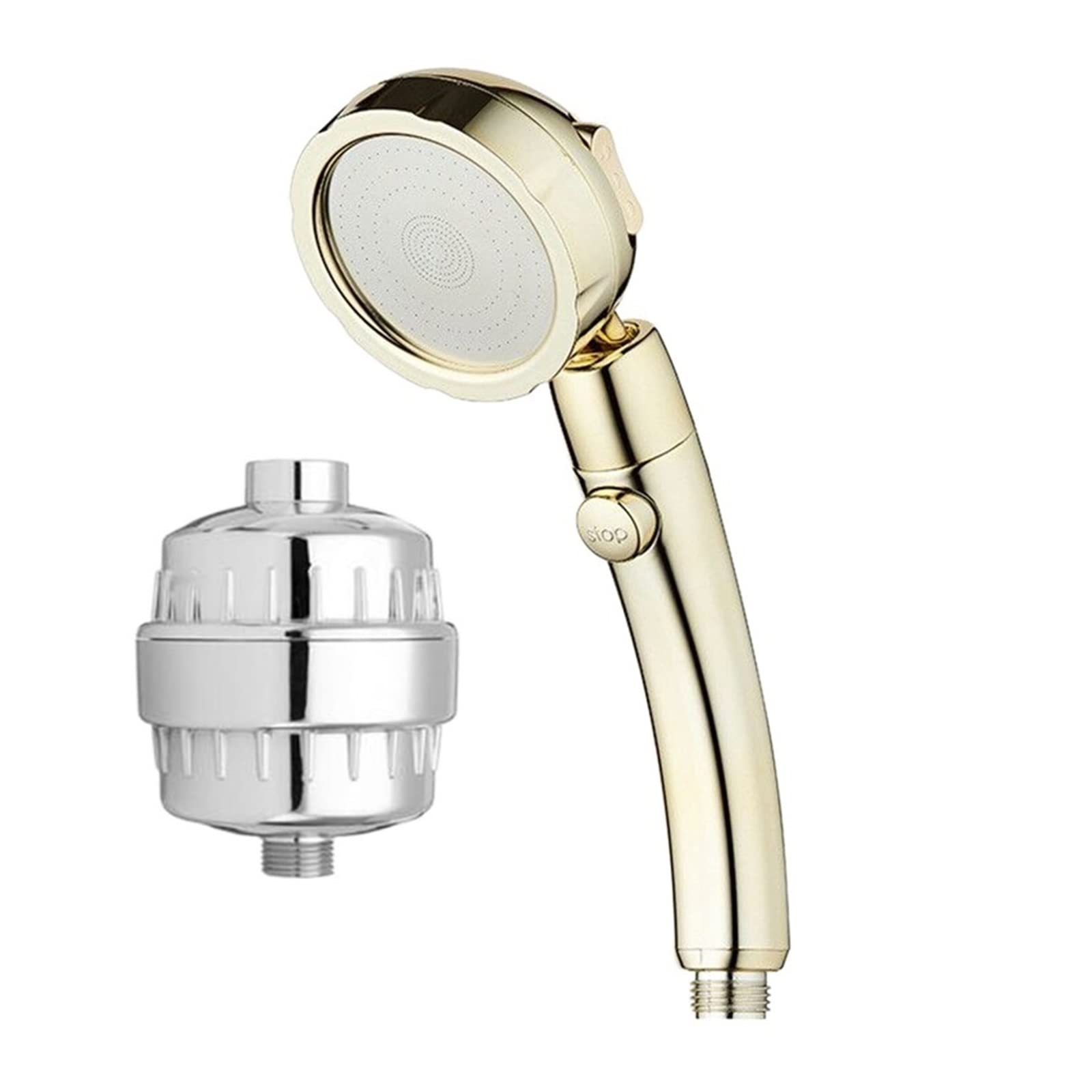 Pommeau de douche rotatif haute pression pour résoudre le manque de pression d'eau