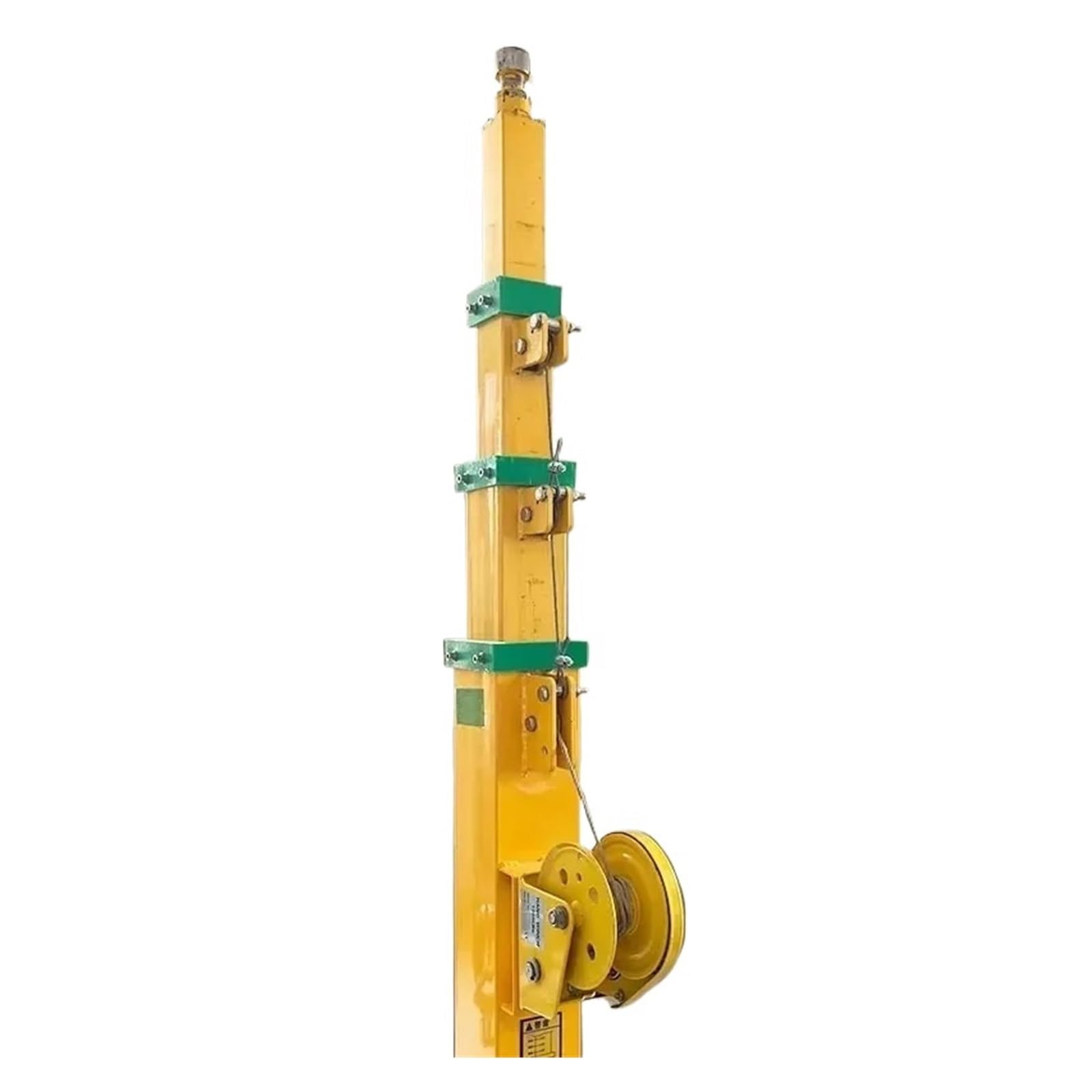 Manual Crank Lifting Monitoring Rod Personalized Manual Telescopic Mechanical Winch Lifting Rod, Telescoping Mast(3m)