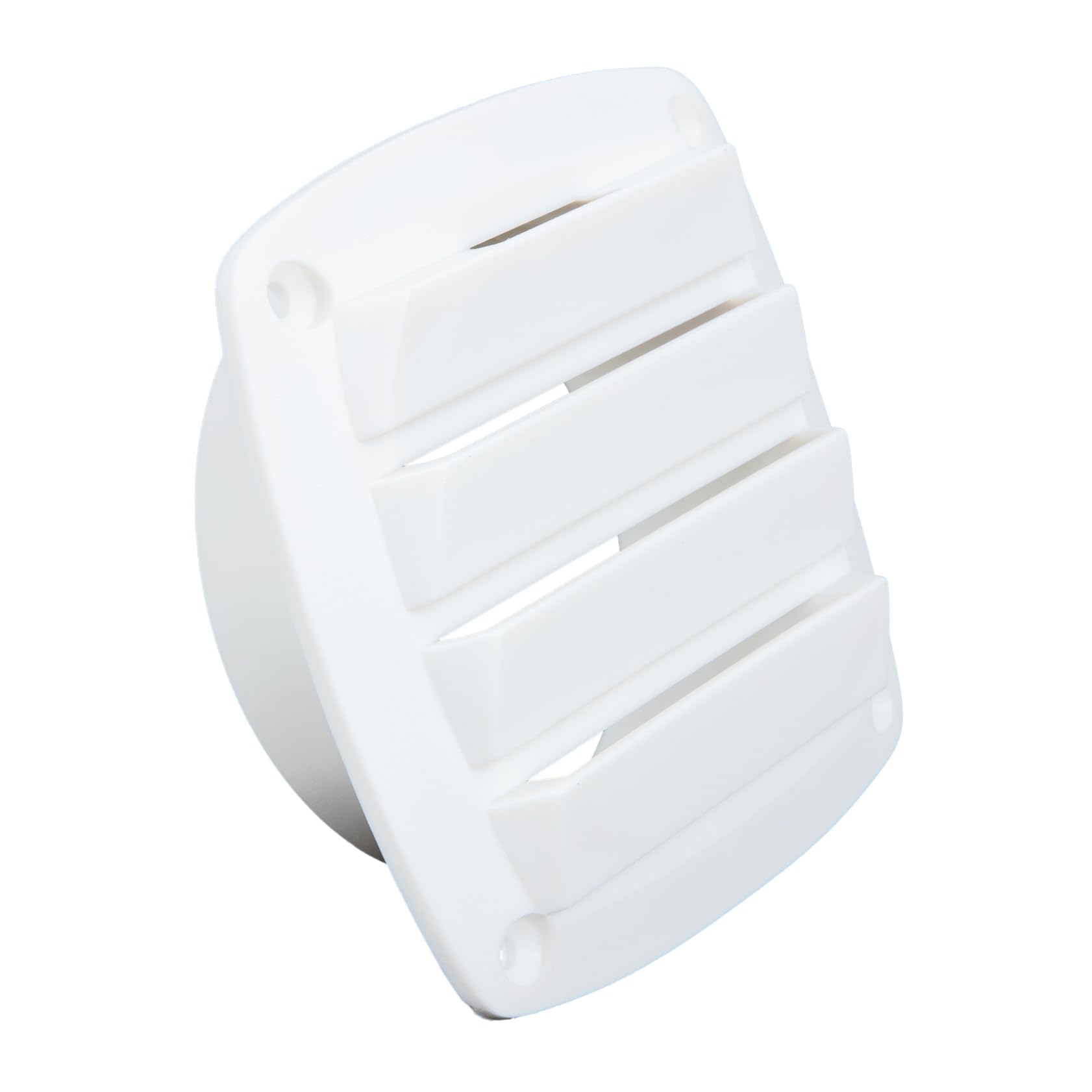 BCOATH Exhaust Vent Cover for Square Louvered Vent for Applications Durable Construction Easy to Install Ventilation for Boats Yachts and Caravans