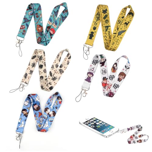 Correa universal para el cuello, 5 unidades, cordón personalizado, cordones para tarjetas de trabajo, tarjetas de acceso, soporte para tarjetas de identificación, multicolor lanyard enfermera