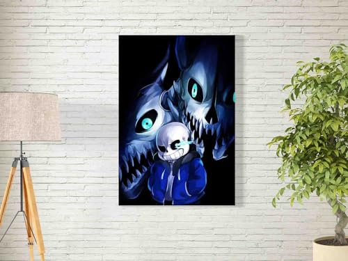 EKA undertale Wall Art for Decoration Home And Office Decor Poster, 30x40cm, 1Pcs (Unframed Poster)