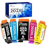 Nom du produit et compatibilité : Fooylen 202XL Pack de 10 cartouches d'encre compatibles avec les cartouches Epson 202 XL, compatibles avec les cartouches d'imprimante epson xp 6100 (pour cartouches d'encre Epson XP-6100, XP-6000, XP-6105, XP-6005, XP-6001)