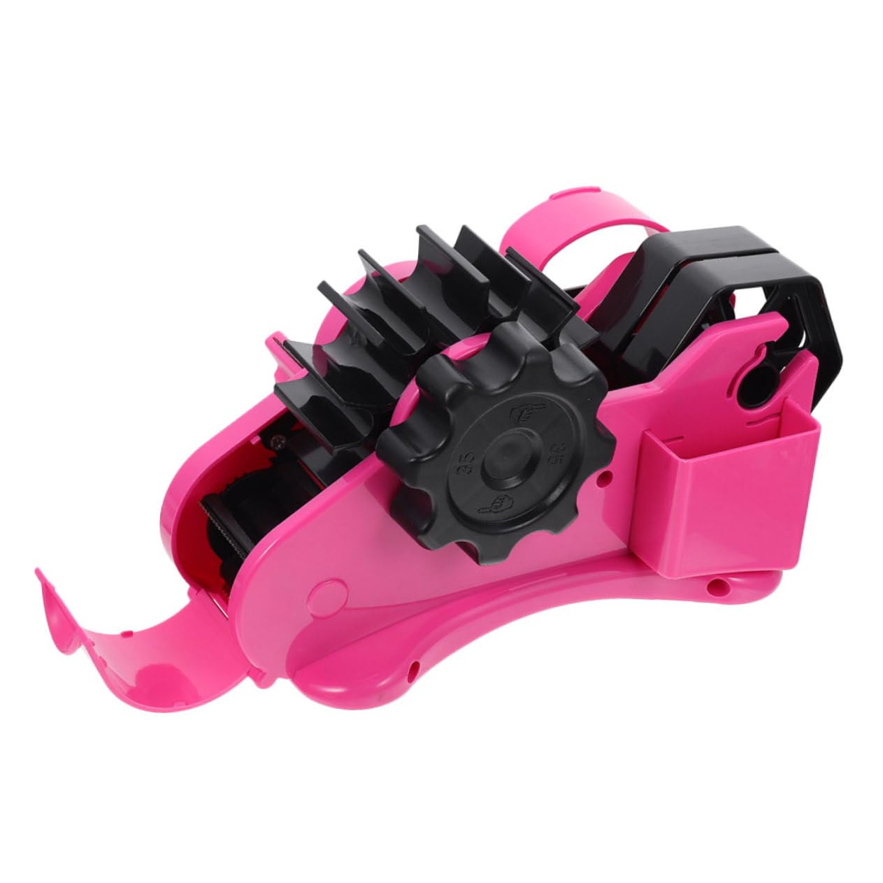2 Stück Bandschneider Automatisch Haken Aufkleber Schlüssel Zange Draht Multifunktionswerkzeug Kunststoffbandhalter Mehrrollen-klebebandspender Bandvorräte Rostfreier Stahl Rosa