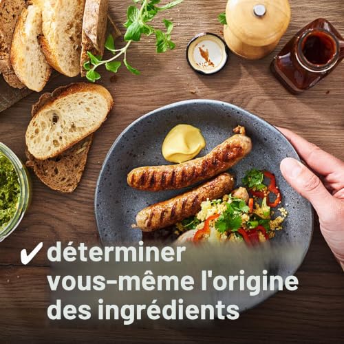 Accessoire Hachoir À Viande Bosch MUZ5FW1 – Compatible Robot MUM5, Acier Inoxydable - vue 9