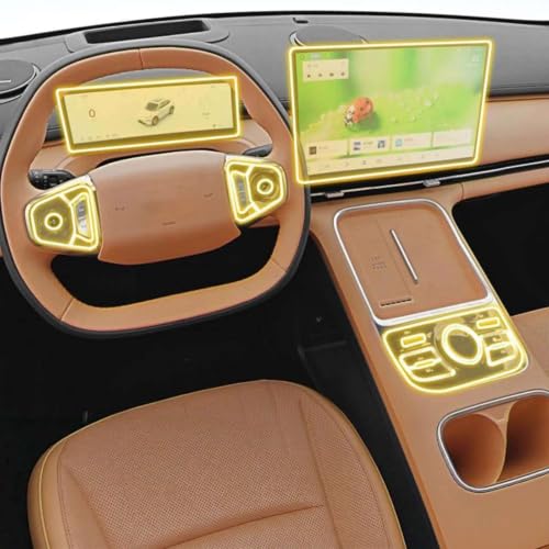 Película de TPU para Geely Starship 7 2025: protección invisible y elegante para el interior
