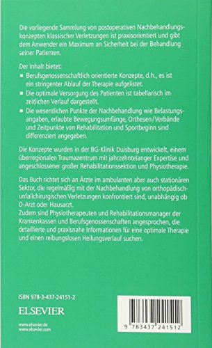Nachbehandlungskonzepte in der Orthopädie und