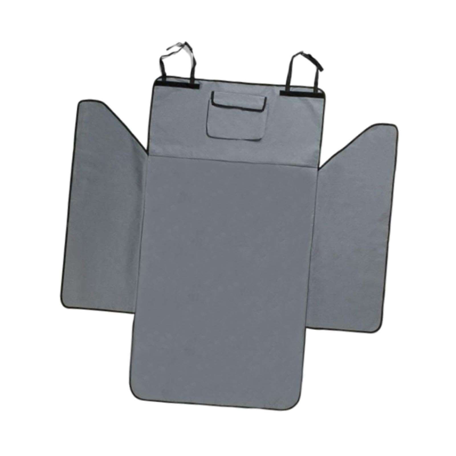 Hunde Kofferraum Schutzmatte Auto Kofferraumauflage Hundematte Sitzschutz Wasserdichtes Und Kratzfestes Oxford Material für Tierhalter Autopflege Reis, Grau, 147cmx105cm