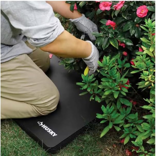 Soft Foam Kneeling Pad, Large, NBR Closed Cell Foam, Oil and Water Resistant, 22x15x1.5 Inch, for Indoor and Outdoor Use