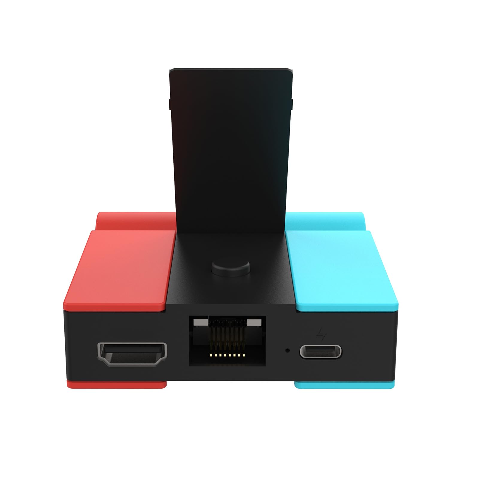 Per NS Dock Convertitore Video Pieghevole RJ45-Ethernet USB3.0 Porta di Ricarica PD Adattatore USB Docking Station Portatile