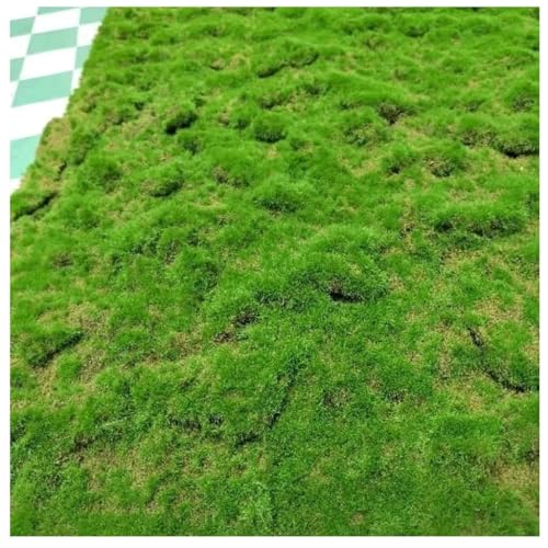 Synthetic Moss Decorative Green Moss for Indoor Planters, Vases Art Projects 1X1m(1 Size)
