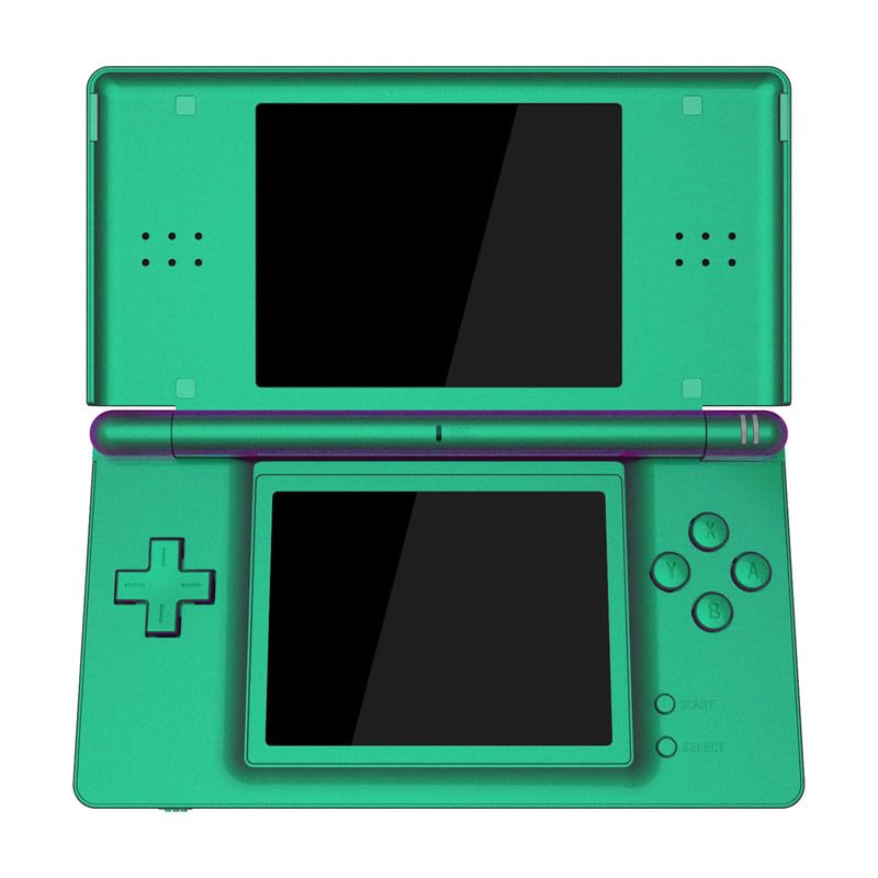 eXtremeRate Replacement Full Housing Shell for Nintendo DS Lite, Custom Handheld Console Case Cover with Buttons, Screen Lens for Nintendo DS Lite NDSL - Chameleon Green Purple - Image 4