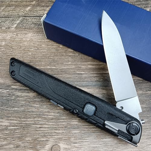 Huaao 6901234576757 7.7 Inch Assisted Open Folding Pocket Knife,Button Lock Edc Utility Knife thumb #7