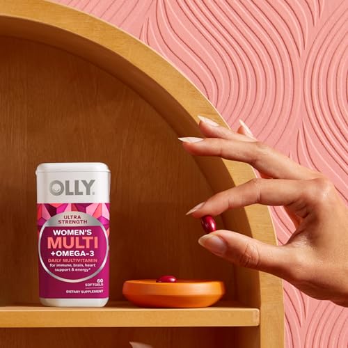 Olly 850004462645 Ultra Women'S Multi Softgels, Overall Health And Immune Support, Omega-3S, Iron, Vitamins A, D, C, E, B12, Daily Multivitamin thumb #9