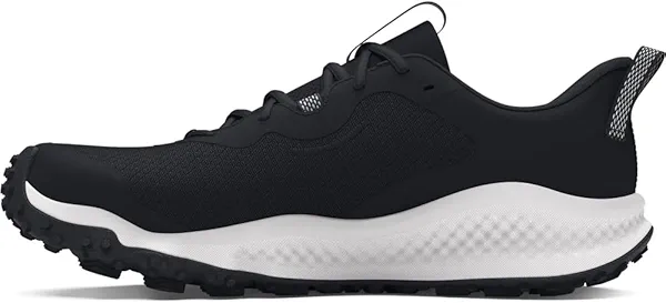Under Armour Women's Charged Maven Trail Waterproof, (002) Black/Anthracite/Distant Gray, 12, US
