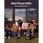 Philips X5206 bluetooth party speaker, portable with wheels, exciting light show, karaoke machine with microphone and Guitar Input, powerful bass & subwoofer, long playtime, perfect for outdoor events - Image 4